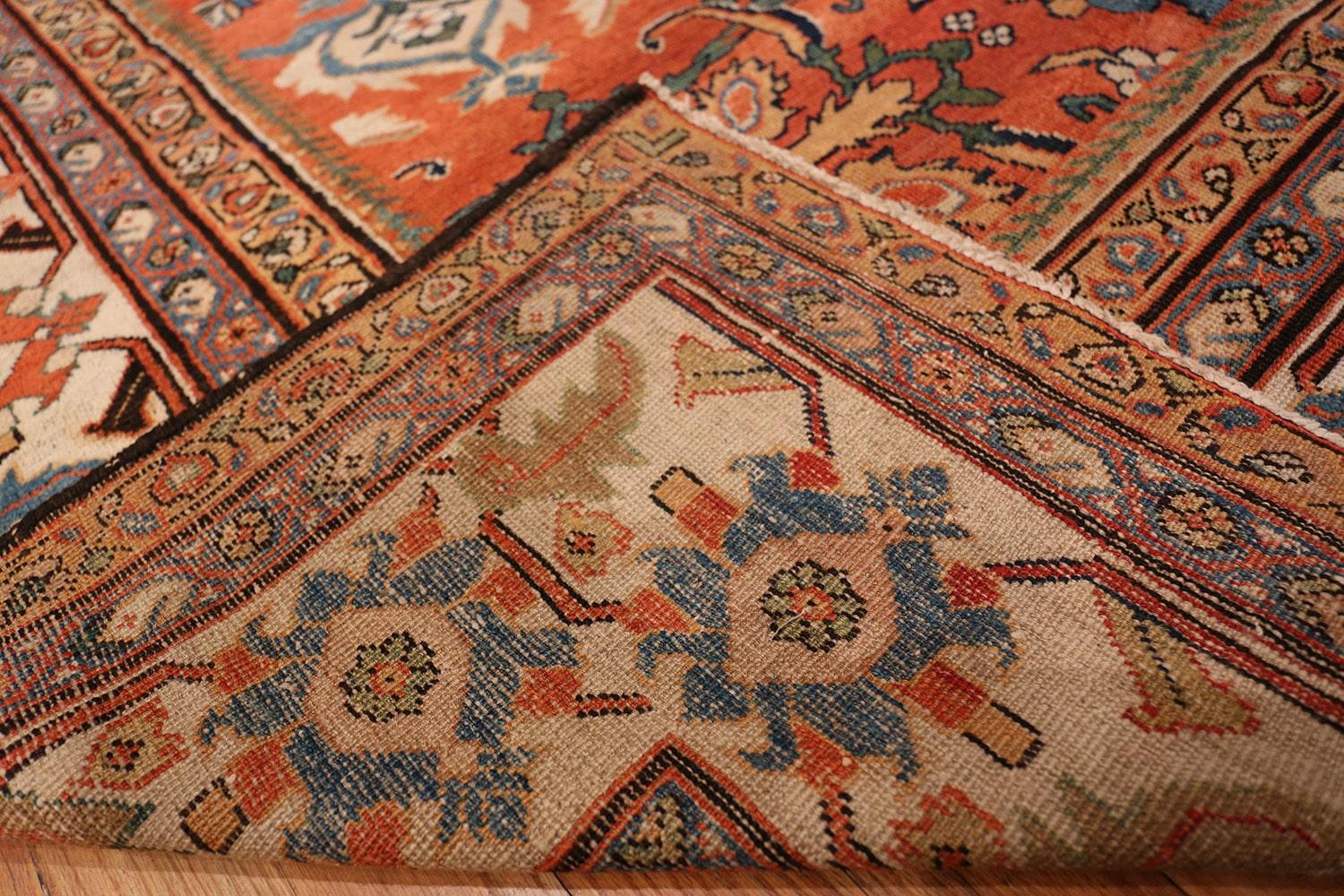 Antique Persian Sultanabad Carpet. Size: 10 ft x 17 ft 5 in For Sale 2
