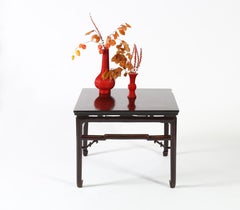 Antique Large Square Meditation Stool/ Low Table