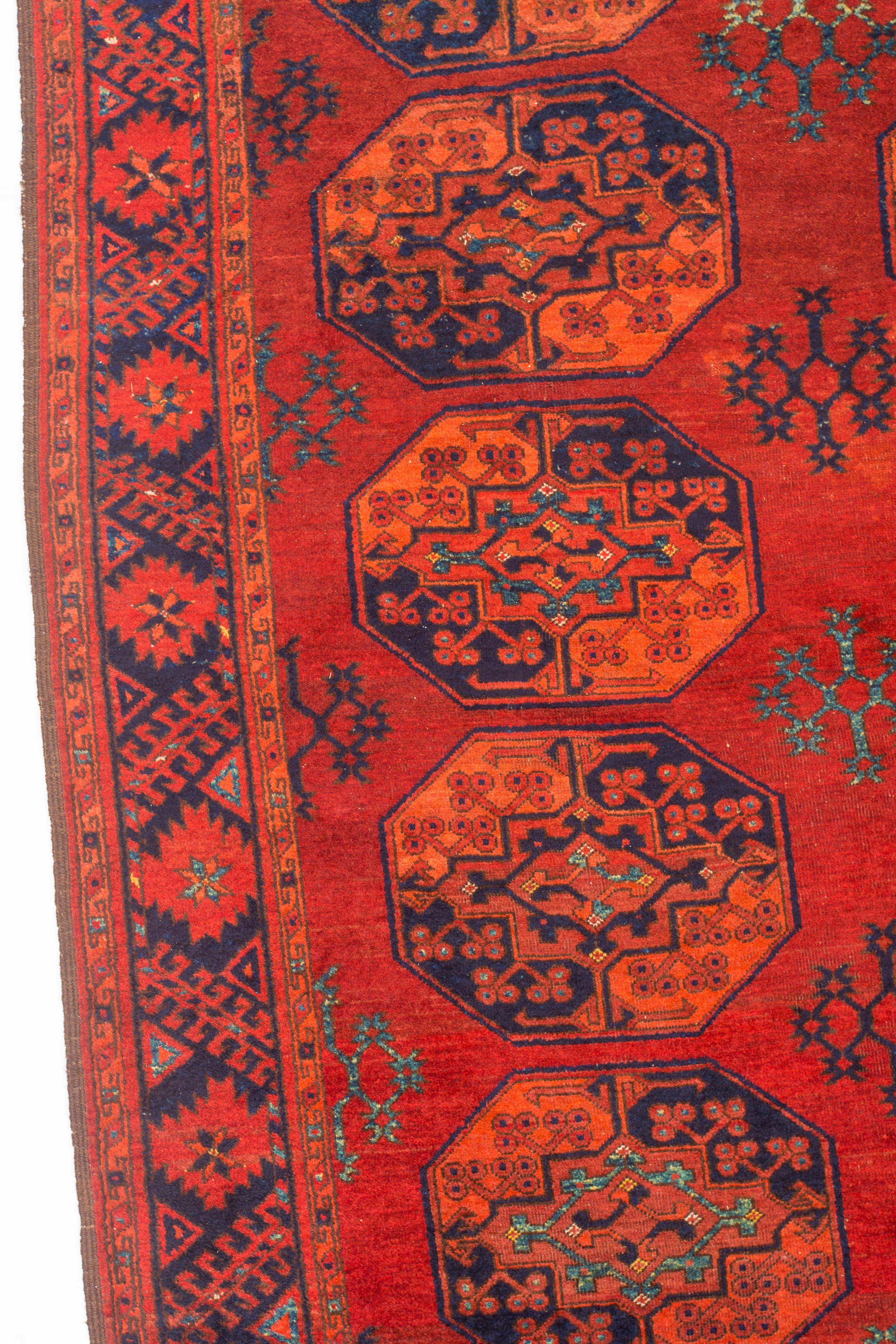 Woven Extremely Rare Antique Large Tekke Turkomen For Sale
