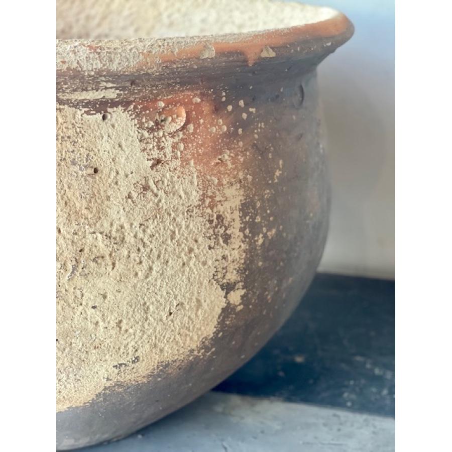 Grand pot antique en terre cuite en vente 4