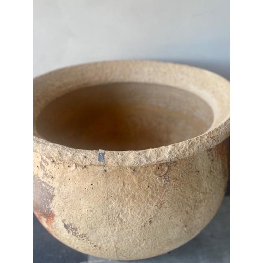 XIXe siècle Grand pot antique en terre cuite en vente
