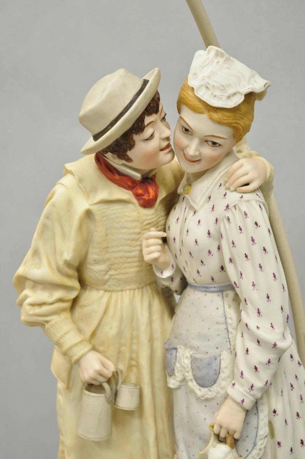 20th Century Antique Large Victorian Bisque 