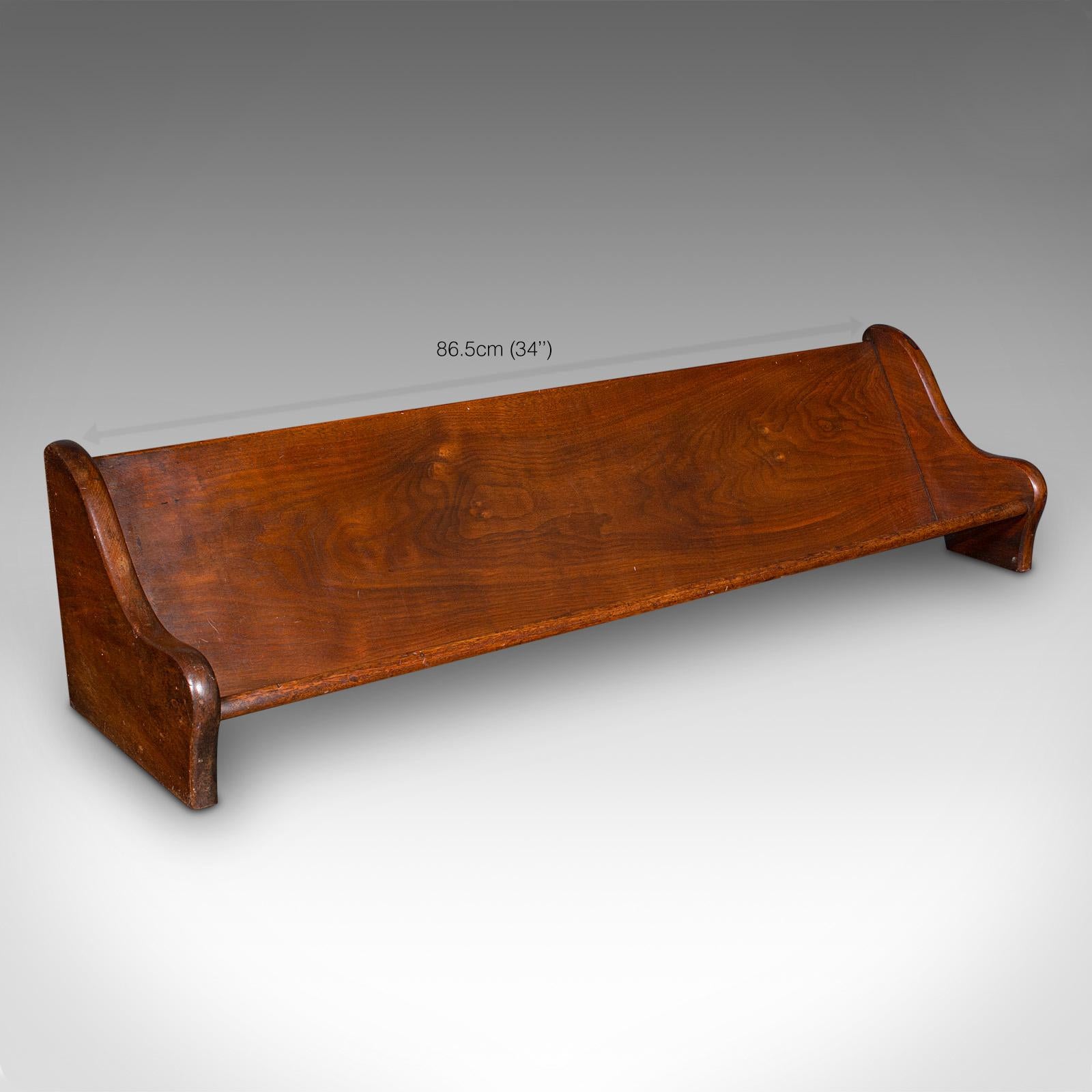 Antique Large Volume Book Trough, English, Country House Library Rest, Victorian 2