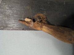 Antique Late 17th/Early 18th Century Carved Wood Crucifix -1Y51