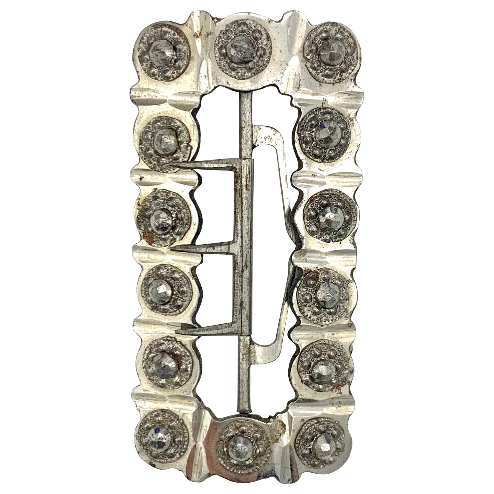Antique Late 18th Centurty Buckle Cut Steel