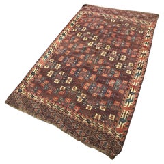 Antique Late 19h Century Turkmen rug
