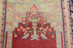 Antique Late 19th Century Agra Prayer Rug