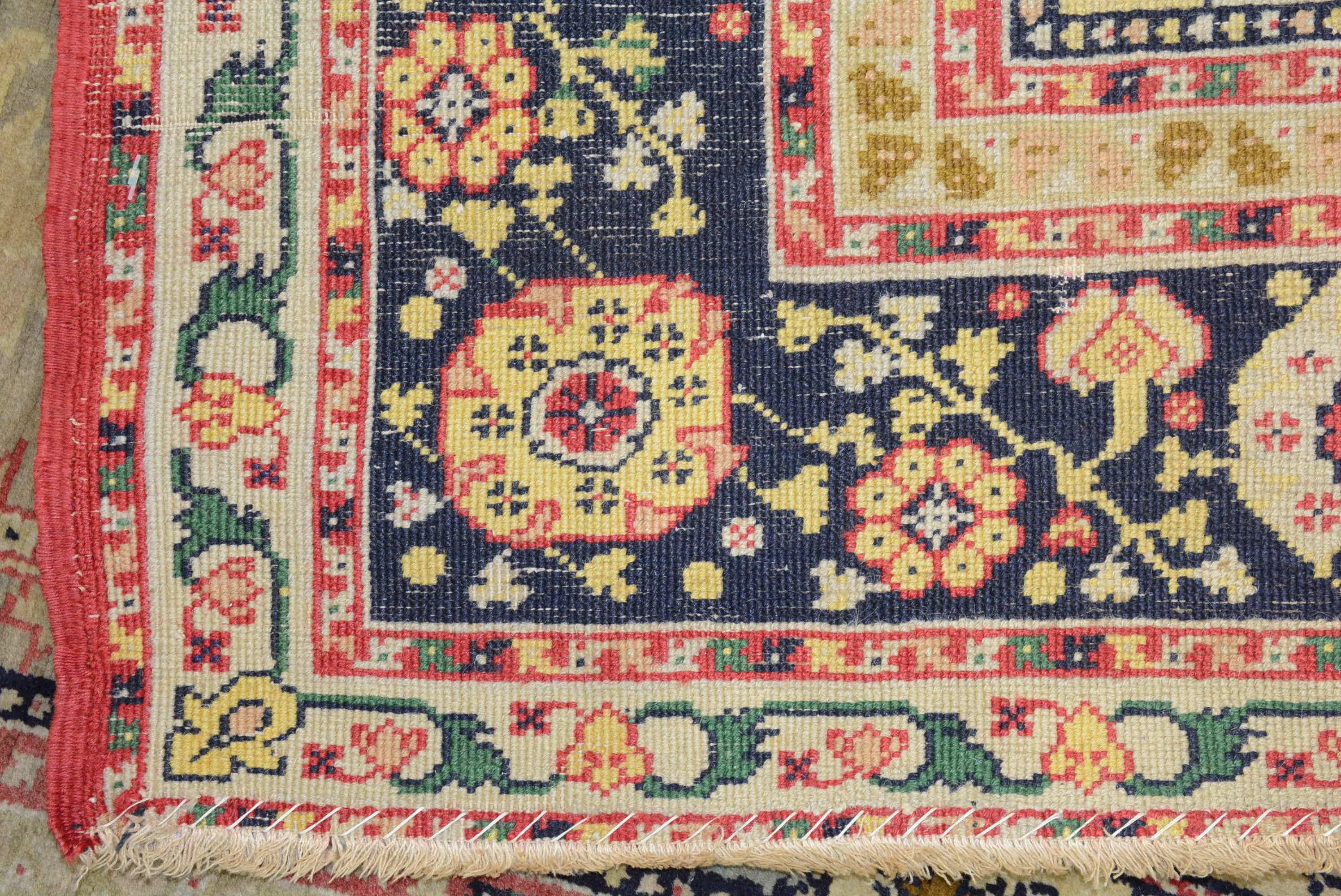 Antique Late 19th Century Agra Prayer Rug For Sale 2