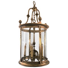 Antique Late 19th Century Bronze Doré Lantern