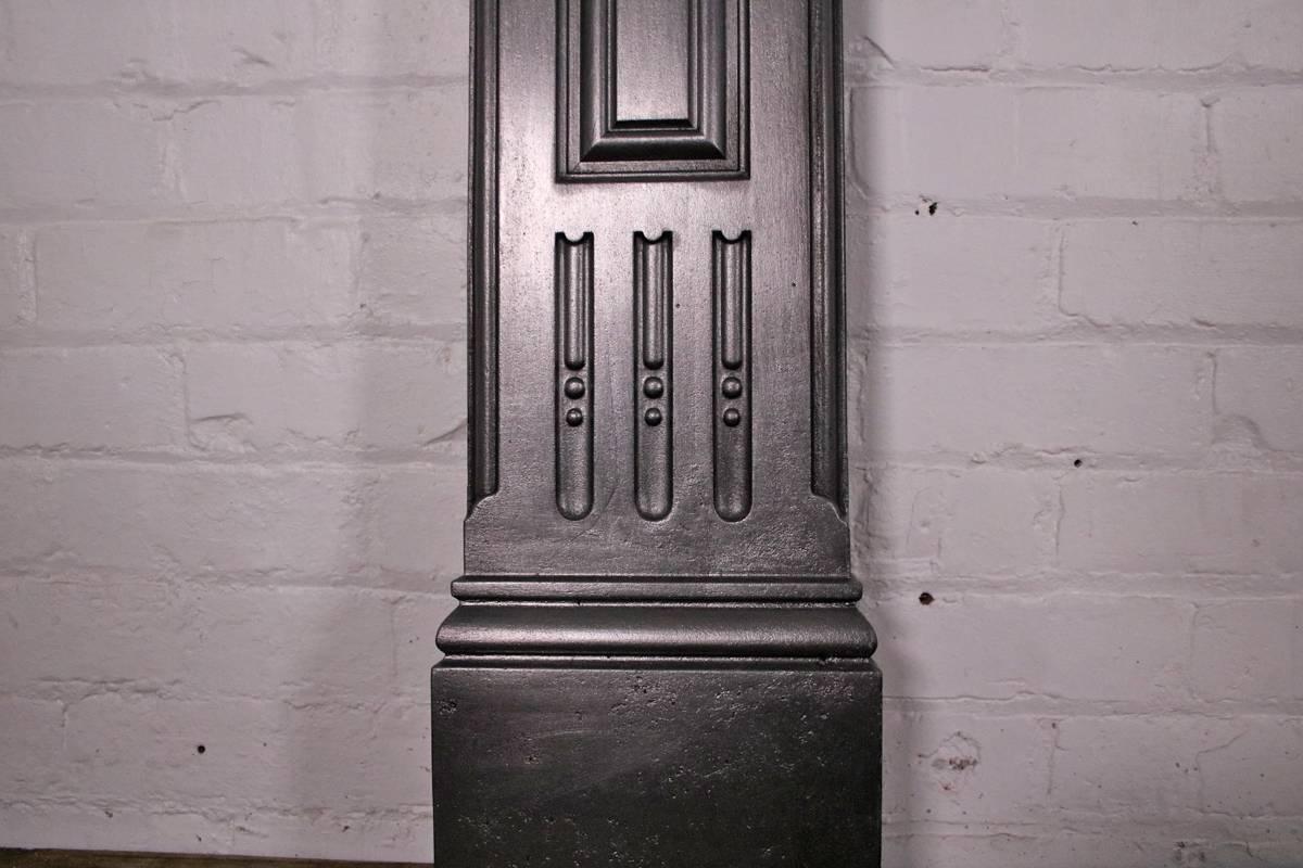 Antique Late 19th Century Cast Iron Fireplace Surround 3