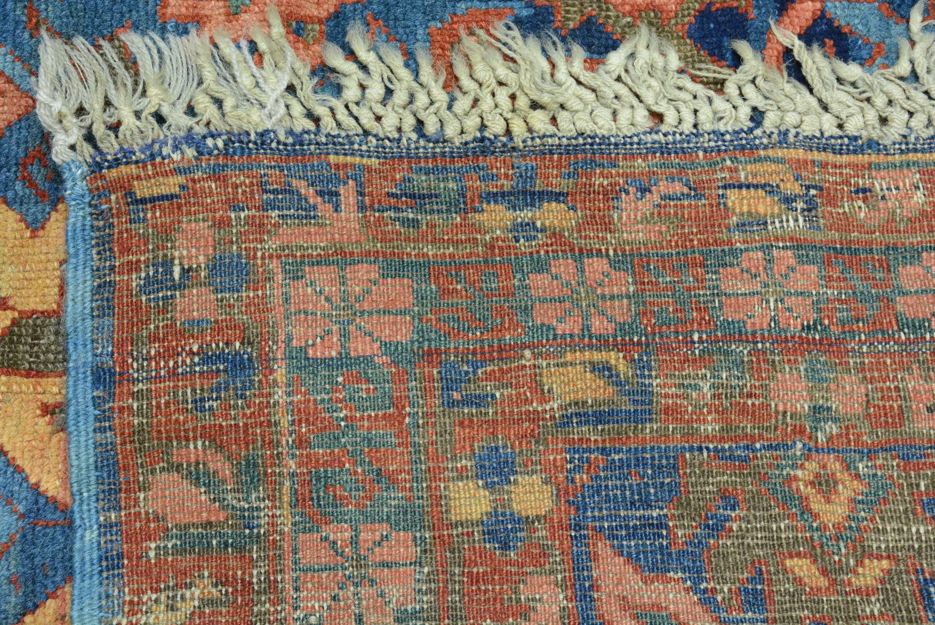 Alfombra caucásica antigua Bidjov Shirvan de finales del siglo XIX en venta 2