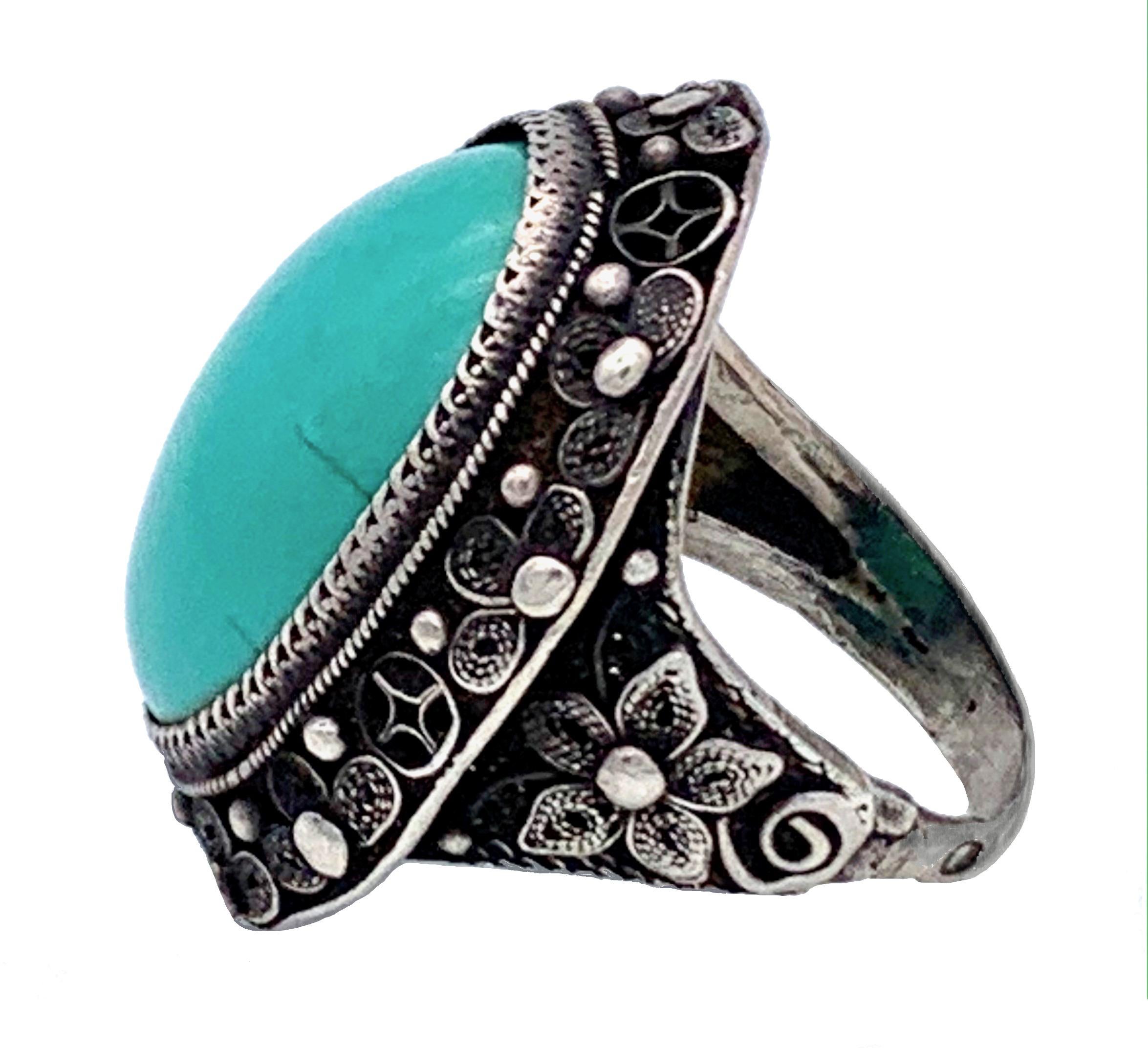 china turquoise ring