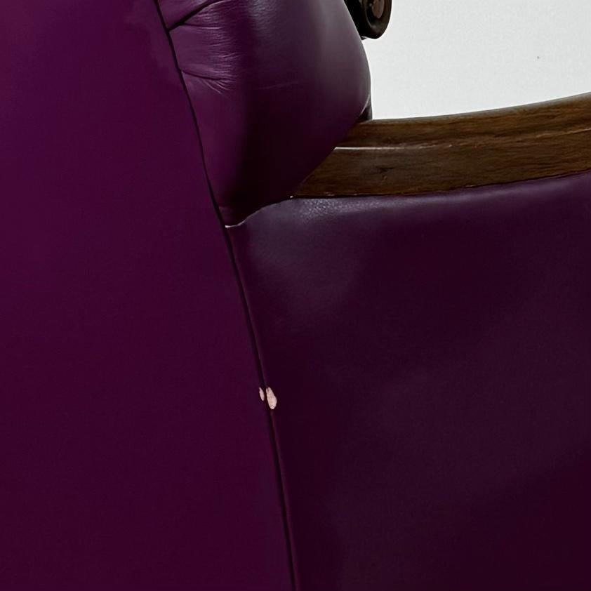 Sillón Club Antiguo De Caoba De Finales Del Siglo XIX ( REF AF-3387 ) en venta 7