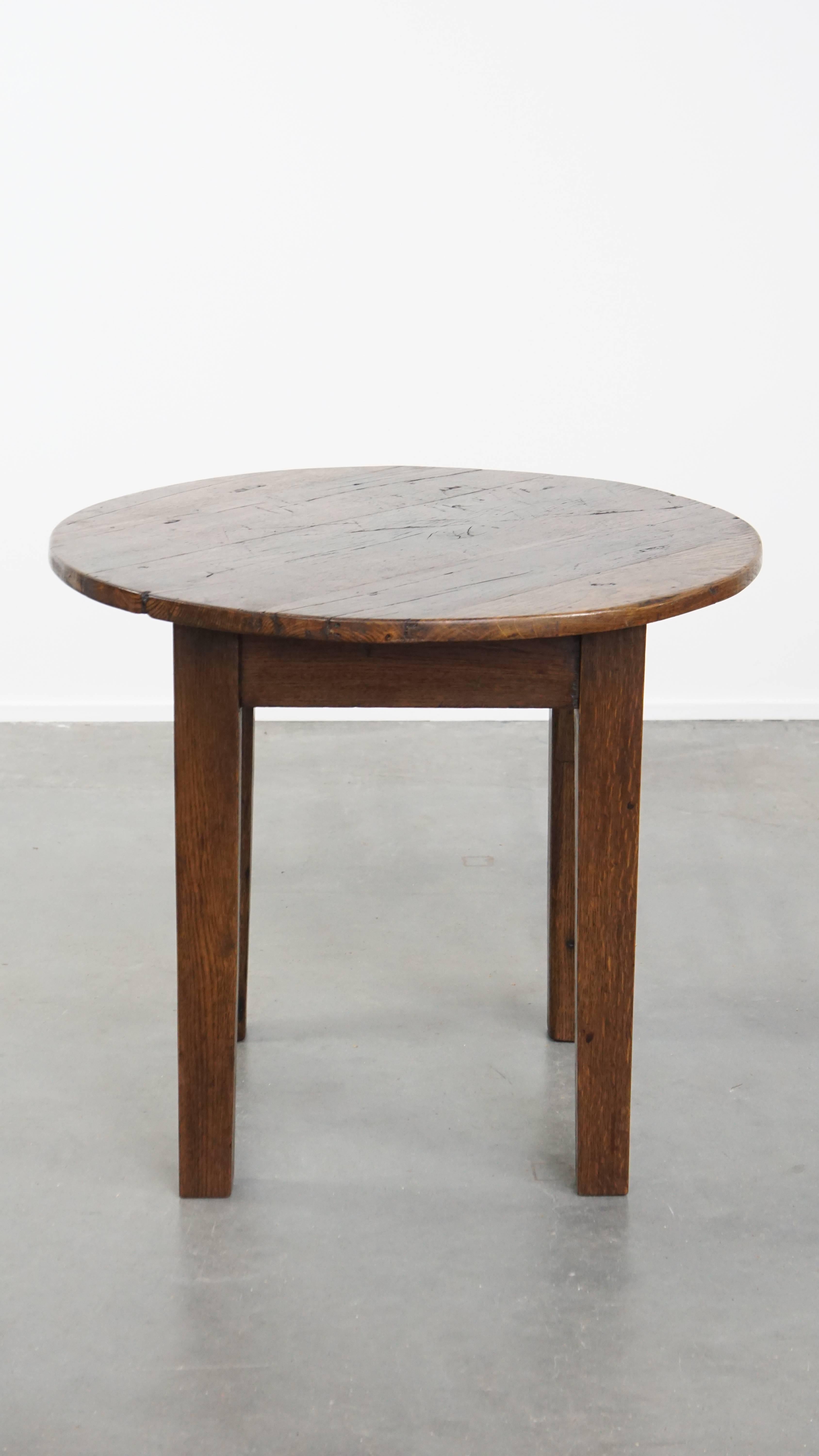 Romano classico Antico tavolino inglese della fine del XIX secolo realizzato in Oak in vendita