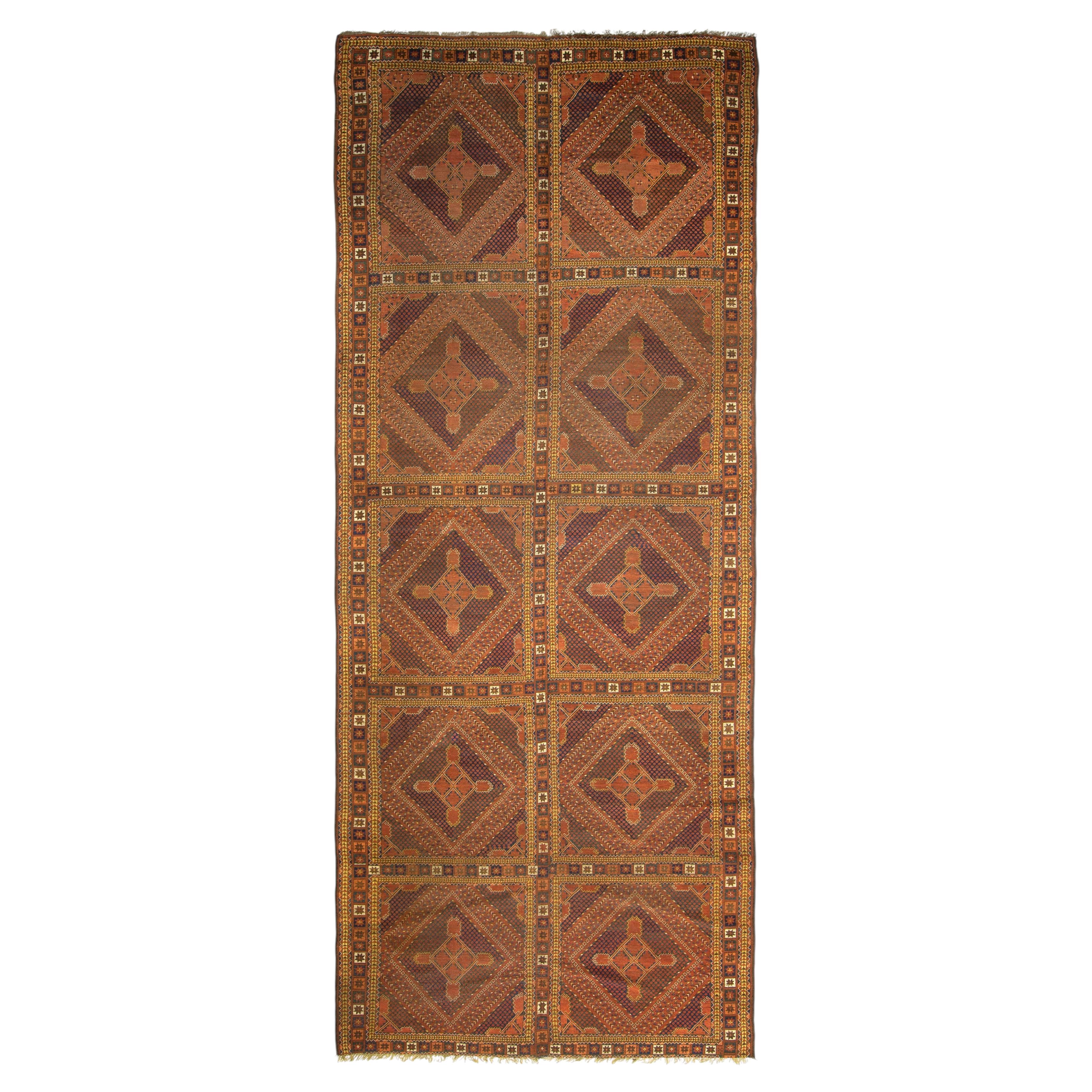 Antique Late 19th Century Ersari Beshir Gallery Carpet