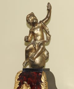 Antique Late 19th Century French Boulle Bracket Clock