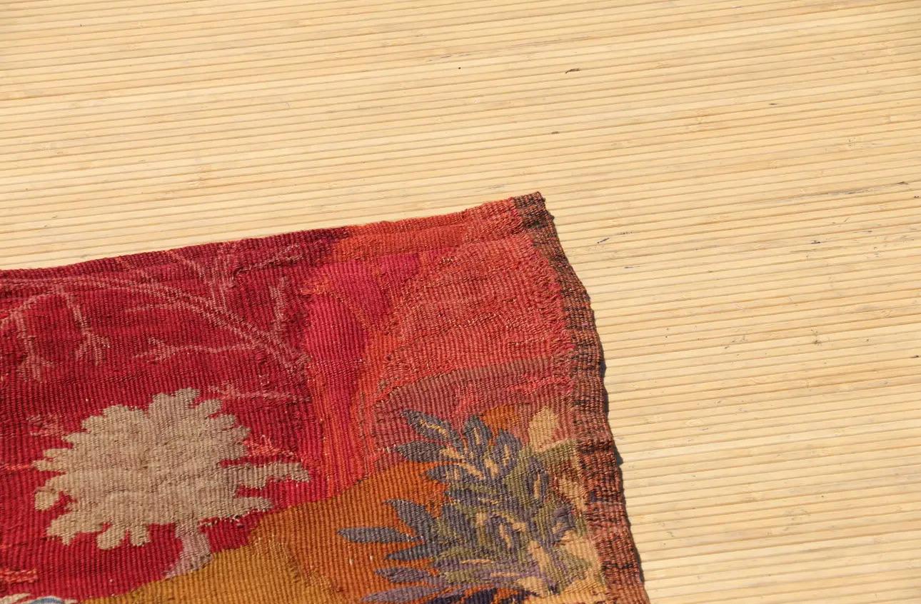 Antique Late 19th Century French Wall Hanging Pictorial Tapestry For Sale 5