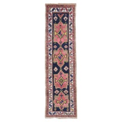Antique Late 19th Century Geometric Design Runner