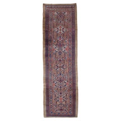Antique Late 19th Century Geometric Design Runner