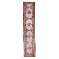Antique Late 19th Century Geometric Design Runner