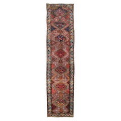 Antique Late 19th Century Geometric Design Runner
