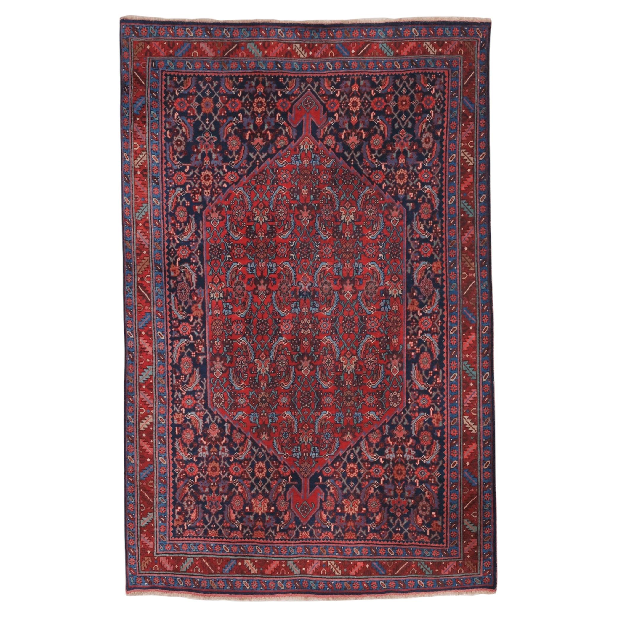 Antique Late 19th century Hand Knotted Wool Rug