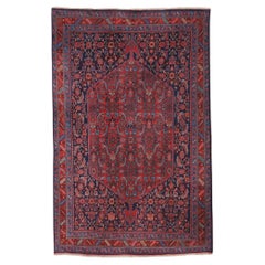 Antique Late 19th century Hand Knotted Wool Rug