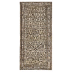 Antiker handgewebter persischer Malayer-Teppich aus dem späten 19. Jahrhundert