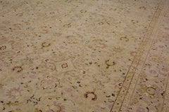 Antique Late 19th Century Indian Amritsar Carpet
