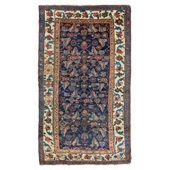 Ancien tapis kurde Bidjar de la fin du 19e siècle