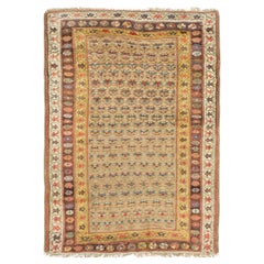 Tapis kurde antique de la fin du 19e siècle