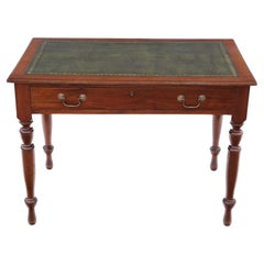  Antique late 19th Century mahogany writing side dressing table desk