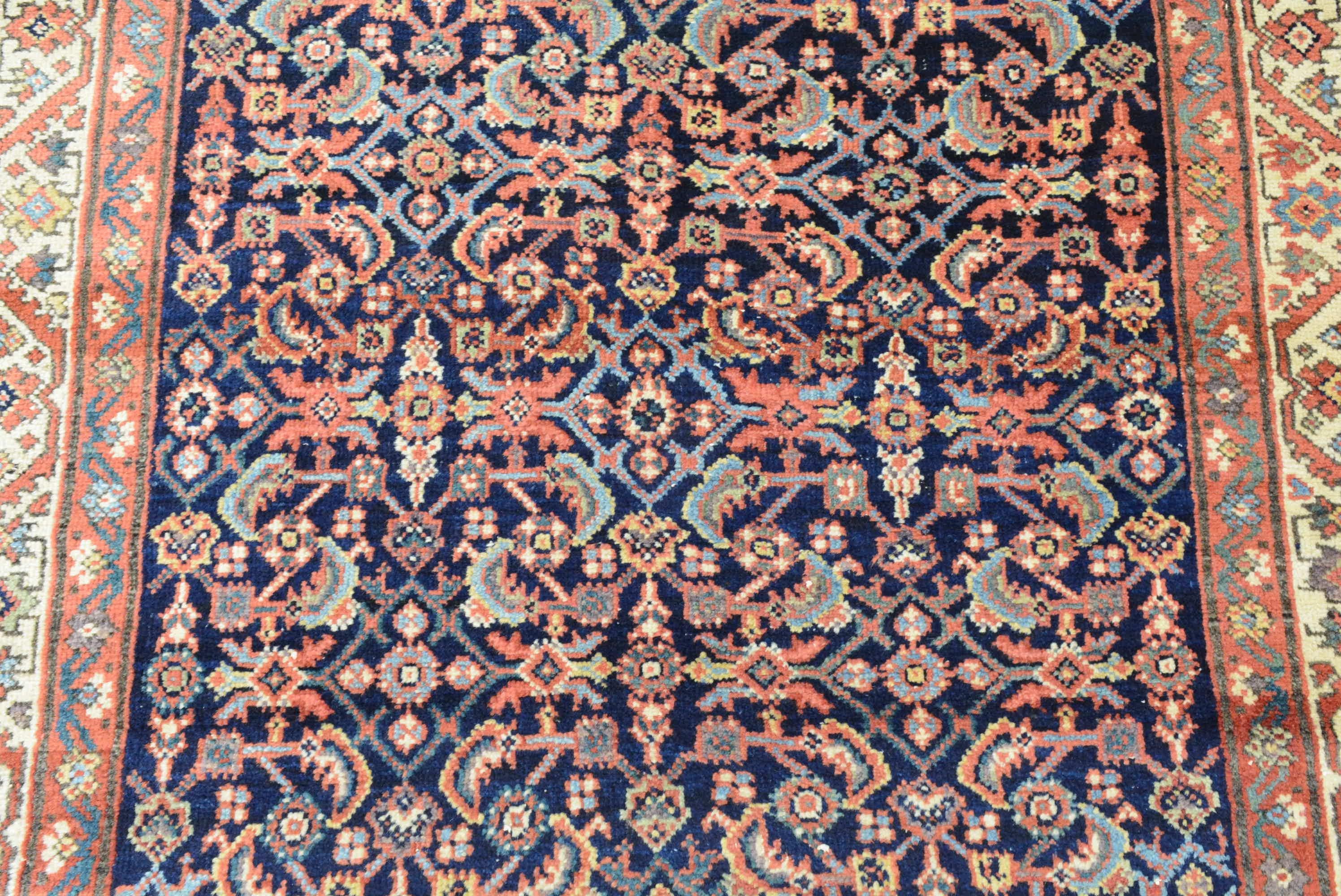 Sarouk Farahan Antique Late 19th Century Persian Fereghan Rug For Sale