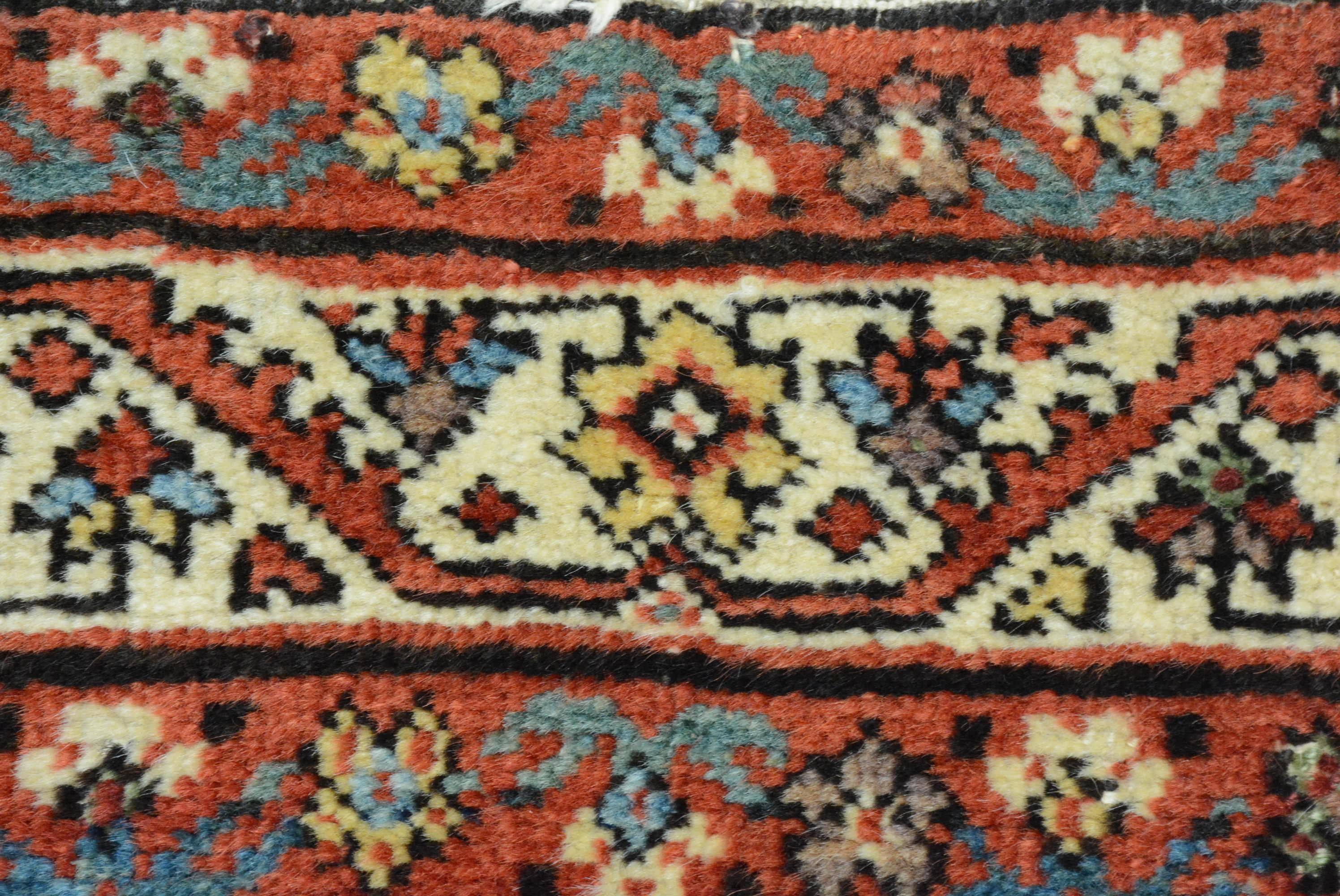 Antique Late 19th Century Persian Fereghan Rug For Sale 1