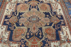 Antique Late 19th Century Persian Heriz Carpet