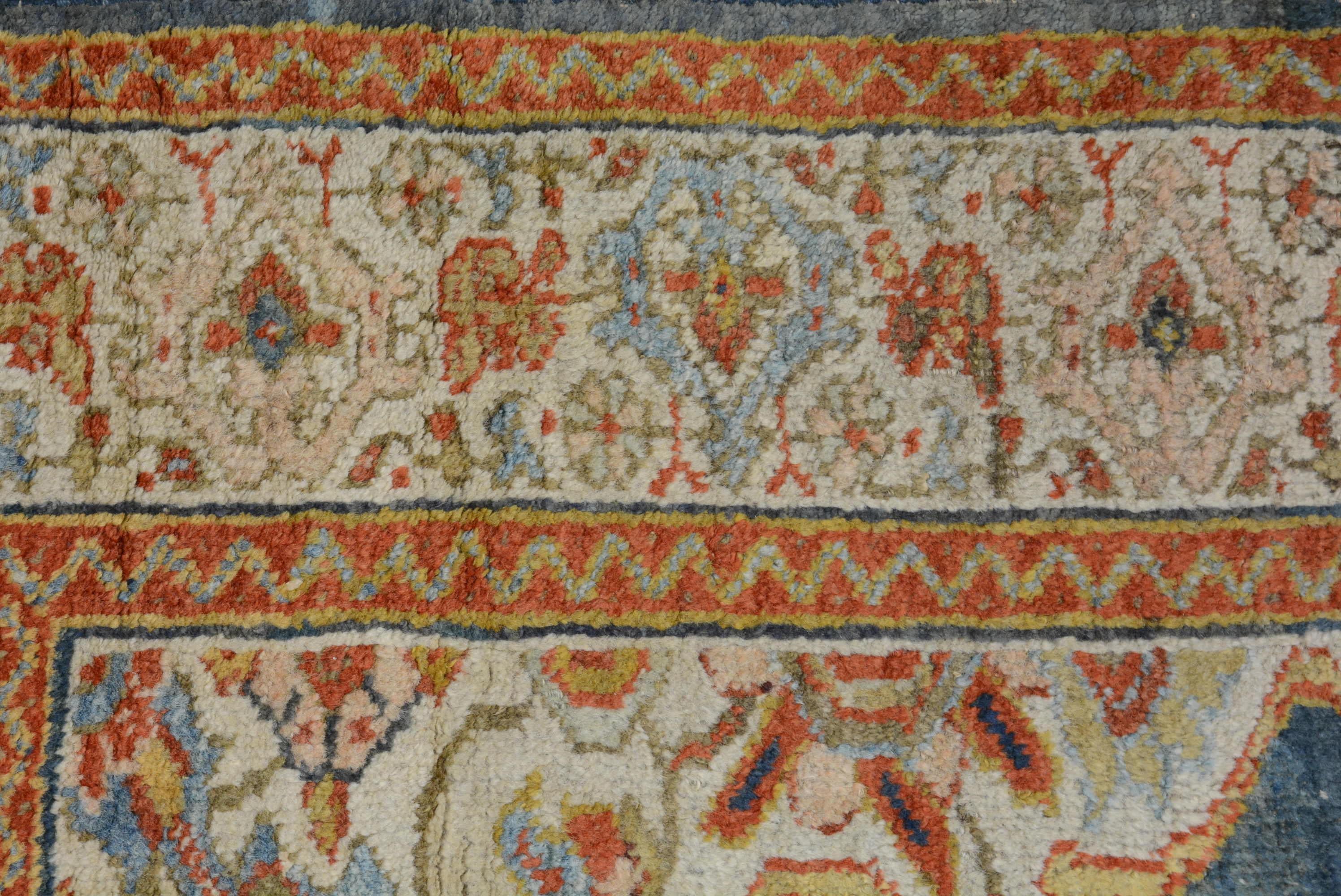 Antiker persischer Sultanabad-Teppich aus dem späten 19. (Wolle) im Angebot