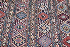 Antique Late 19th Century Shirvan Kilim