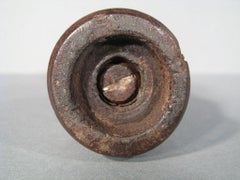 Antique Late 19th Century Wooden and Metal Turned Kitchen Utensil -1Y58