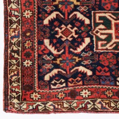 Antique Late 19th Century Wool Bagface