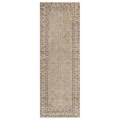 Antique Late 19th Century Wool Persian Malayer Rug