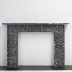 Antique Late Georgian / Early Victorian St Anne's Marble Fireplace Surround