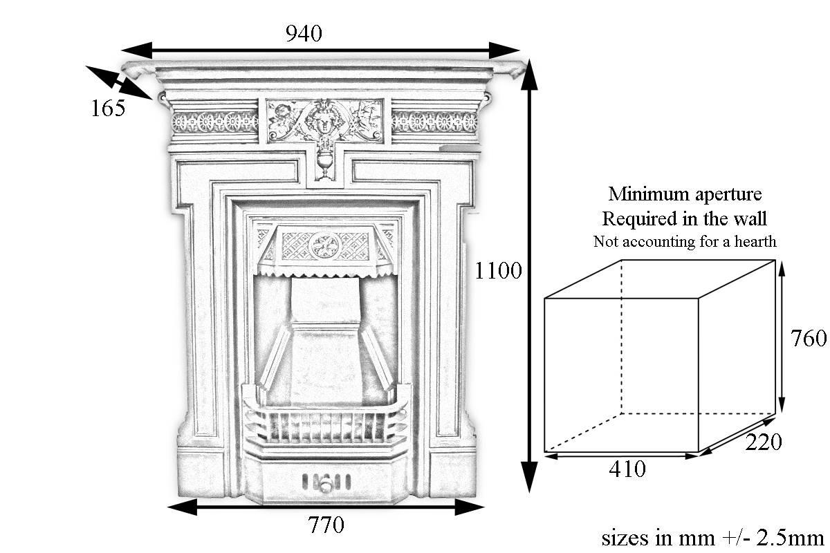 late victorian fireplace