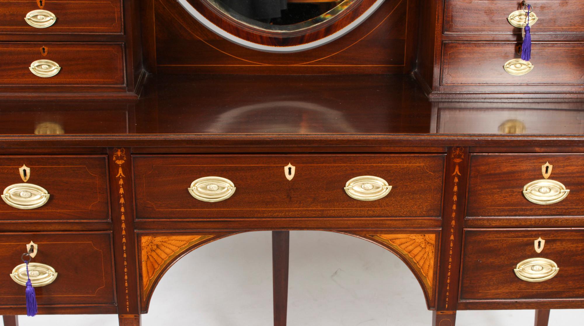 antique dressing table with mirror for sale