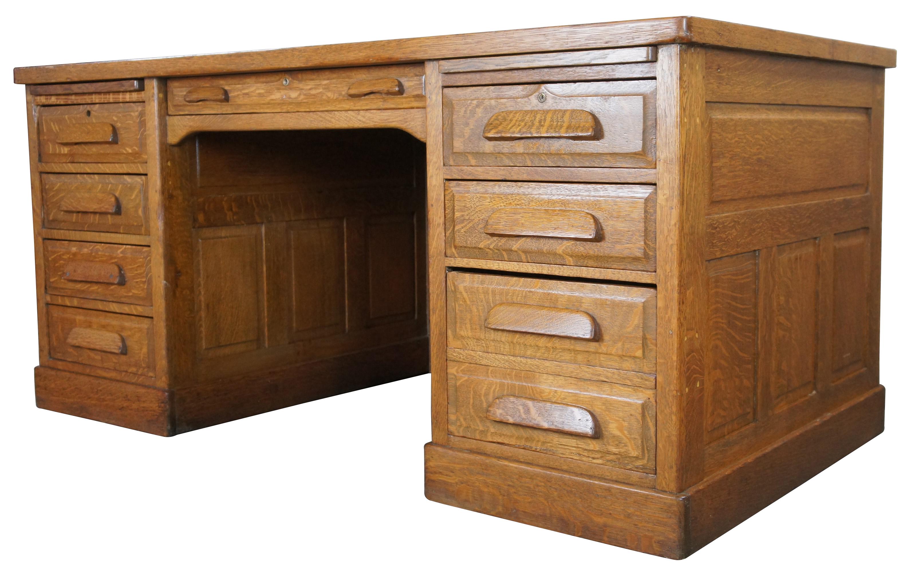antique executive desk