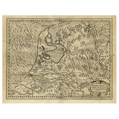 map of netherlands and germany Antique Latin Map of the Netherlands
Germany, Incl Roman Forts, Etc., 1631