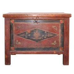 Antique Latvian Dowry Chest