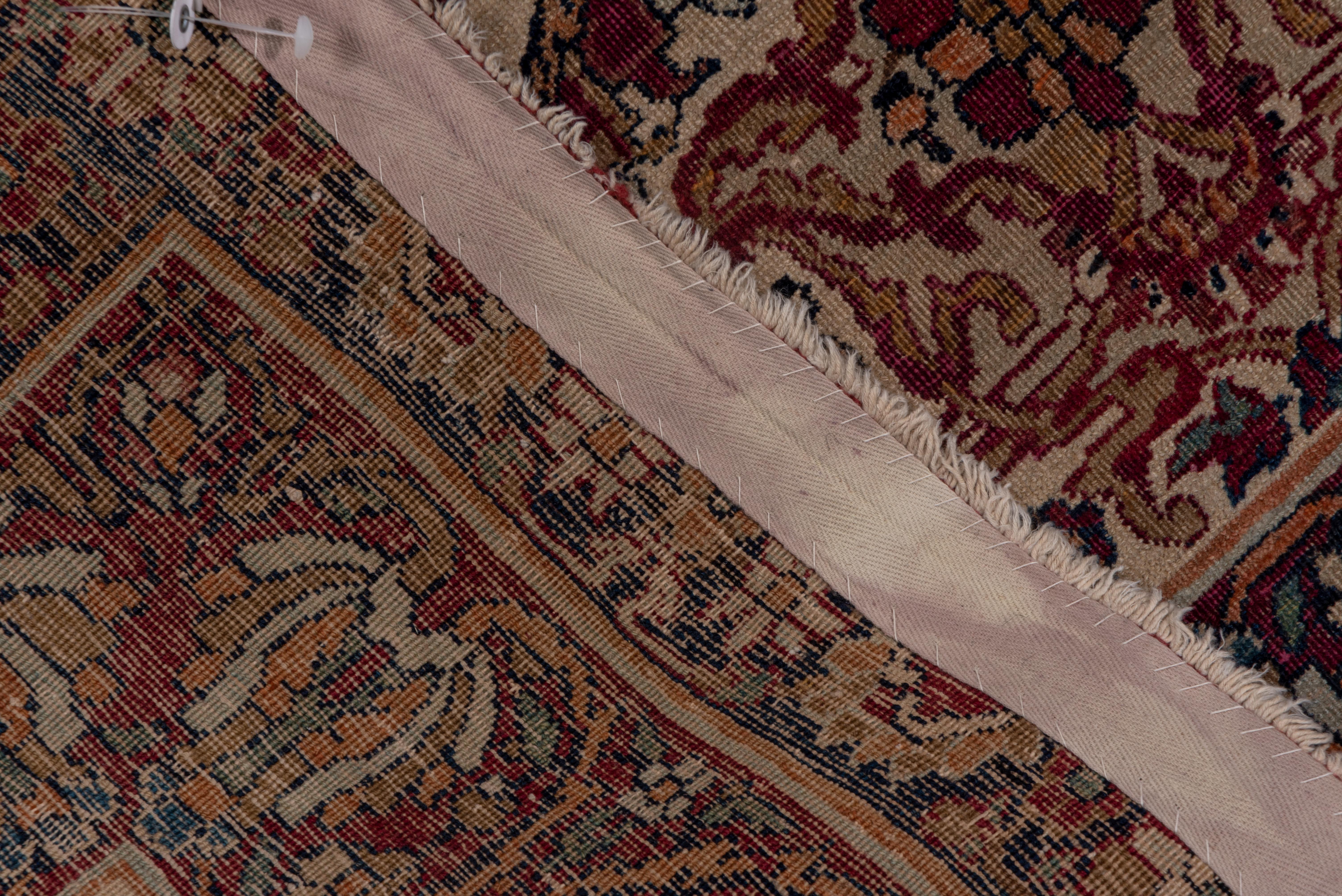 Antique Lavar Kerman Carpet, circa 1900s In Good Condition For Sale In New York, NY