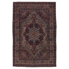 Antique Lavar Kerman Carpet, circa 1900s