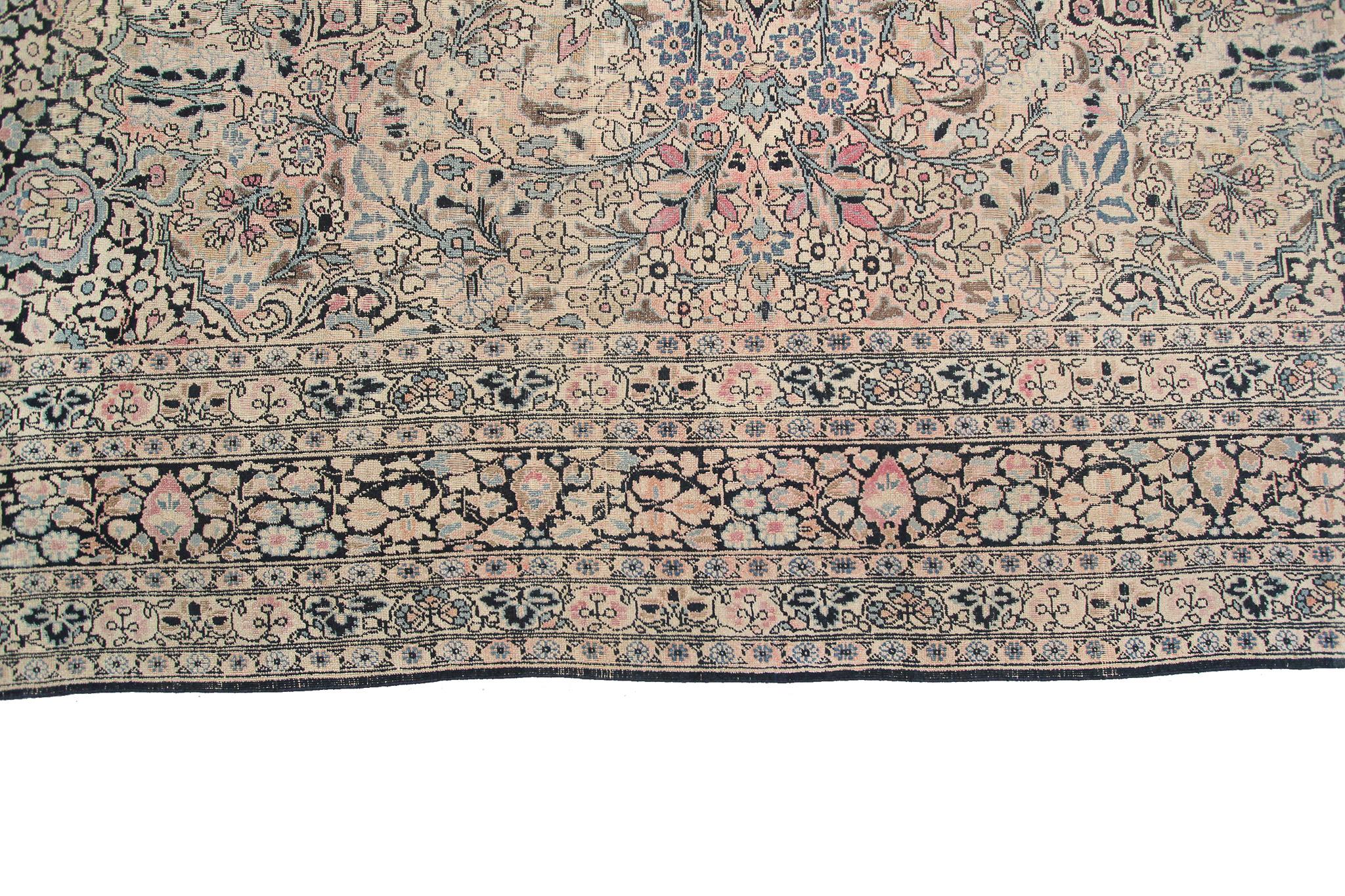 Antique Lavar Kerman Doroksh Rug Rug Antique Persian Rug Persian Lavar Rug For Sale 4