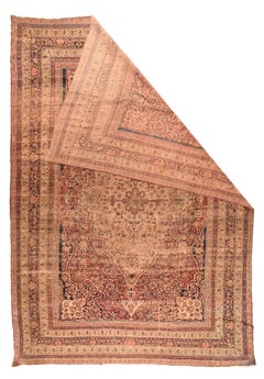 Antique Lavar Kerman Rug 12'2'' x 19'11''